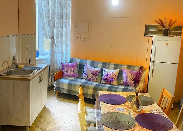 Appartement Lvivskiy Zatyshok Two Bedrooms Isolated With Balcony